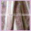 wool fabric for coats jacquard stripe real fur fabric Shenzhen textile market