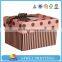 Attractive recycled branded cardboard gift box in packaging boxes