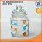 280ml cute candy jar with glass lid or candle jar