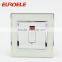 British standard 20A wall switch withAcrylic panel