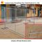 USA standard temporary chain link fence for special events with cross bracing