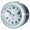 High quality big WHITE analog touch light alarm clock