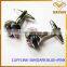 Metal cufflinks
