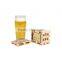 Promotional Walnut Coaster Laser Logo Coaster