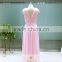 ASAF-04 Elegant Long Chiffon Zipper Back Pleats V-neck Cheap Bridesmaid Dress                        
                                                Quality Choice
