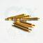smt current transmission gold plated contact pogo pin connector