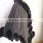 wholesale price cashmere cape with fur balls and trim