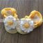 newborn cotton crochet baby booties prewalker