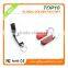 China usb manufacture leather metal usb flash drive