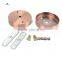 1 Light Ceiling Rose Component - Brushed Red Copper