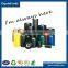 The big and small colored printed thermal robbon rolls used on Zebra printer