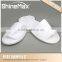cotton nonskid white slipper for hotel