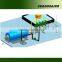 PET bottle plastic bag waste plastic recycling machine for crude oil