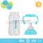 Wholesale 240ml glass customized baby feeding bottle