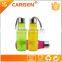 Fashionable 500ml practical plastic fruit infuser water bottle