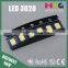 Good quality 3.0x2.0x1.3mm sanan chip 30mA cool white led smd 3020