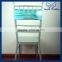 SH021F Wholesale cheap stretch wedding elastic light grey or silver spandex chair sash with buckle