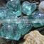 Crushed Colored Glass rocks for landscaping decoration
