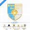 Supply metal souvenir enamel badge for 10 years anniversary