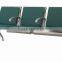 304 stainless steel public waiting seat with middle armrests public furniture