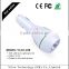 CE& ROHS approved with gift boxes packing 2 port usb car charger