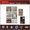 2015 new design best price decorative wooden bookcase