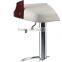 High back swivel maple bent wood bar stool naturalwood
