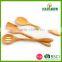 Bamboo Kitchen Ustensil With Slot Wooden Kitchen Cooking Spoons