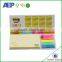 spiral bound foldable matt lamination high quality train advent calendar printing