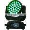 rgbw zoom 36x10w 4in1 led moving head wash light