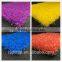environmental rainbow artificial turf for kids playground/turf aritficial grass with good quality
