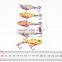 Top Fishing Lure 6# Red Hook Fishing Tackle 3 colors Spoon Lures Metal Lure