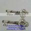 souvenir metal antique color key,zinc alloy die casting key shape tag