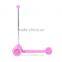 HOMCOM Pink 3 Wheels Childrens Mini Scooter