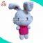 Cute customized purple Japanese rabbit plush toys kids plush rabbit