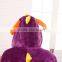 Hot selling animal onesie thermal flannel anime spyro the dragon pajamas