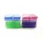 4 Pieces/Lot Clear Easy Open Cheap Plastic Reusable PP Lunch Box Food Container Plastic