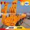 manufactures 2 axles flatbed low bed semi trailer trailers cheapest price for sale