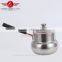 2016 new shape hot in china india stainless steel soup/milk boiling pot sets