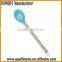 Silicone Draining Spoon With Stainless Steel Handle