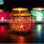 Handmade mosaic candle holder