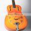 one resonator cone resonator guitar, coppr alloy body resonator guitar, sunburst guitar resonator