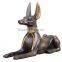 resin outdoor decorative life size egyptian anubis statues for sale