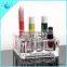 Custom modern fashion Acrylic lip balm display