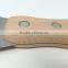 Wooden handle carbon steel scraper
