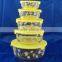 GH053 5pcs Glass Bowl Set With Deco