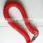 high quality pu plastic spiral coiled tube 10mm*6.5mm 10m used for industry for pu pipe