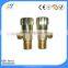 Brass Yellow color water best stop angle valve