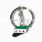 Free Syria Flag Shaped Metal Custom Keychain,Key Chain,Key Ring