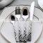 High quality stainless steel spoon set in gift box